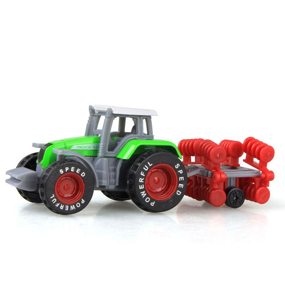 Nickolas1 Model Mobil Teknik Mainan Anak Mini Mainan Edukasi Model Bulldozer Alloy Traktor Kendaraan Petani