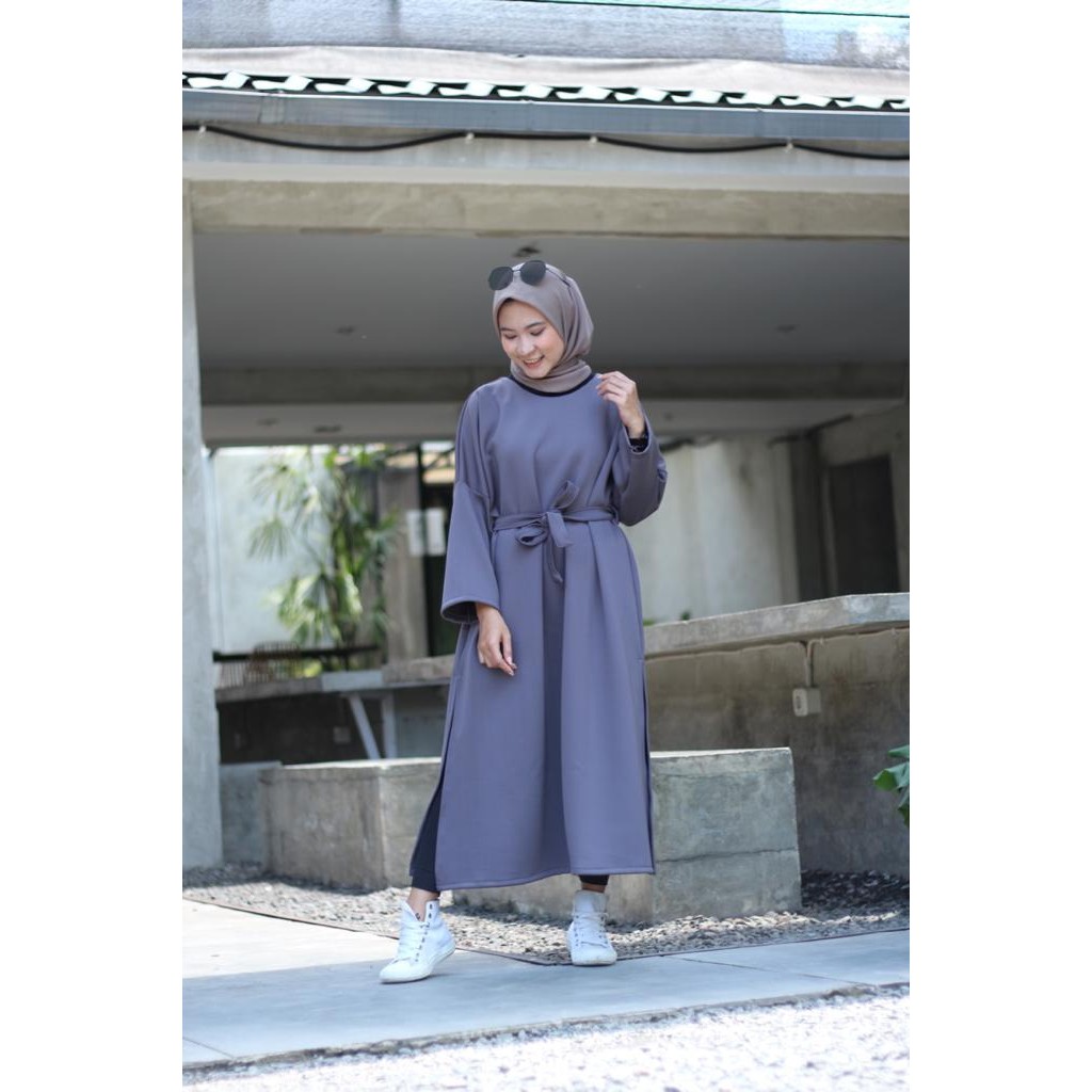Trisya Tunik / baju murah wanita muslimah oversized kebesaran nissa sabyan