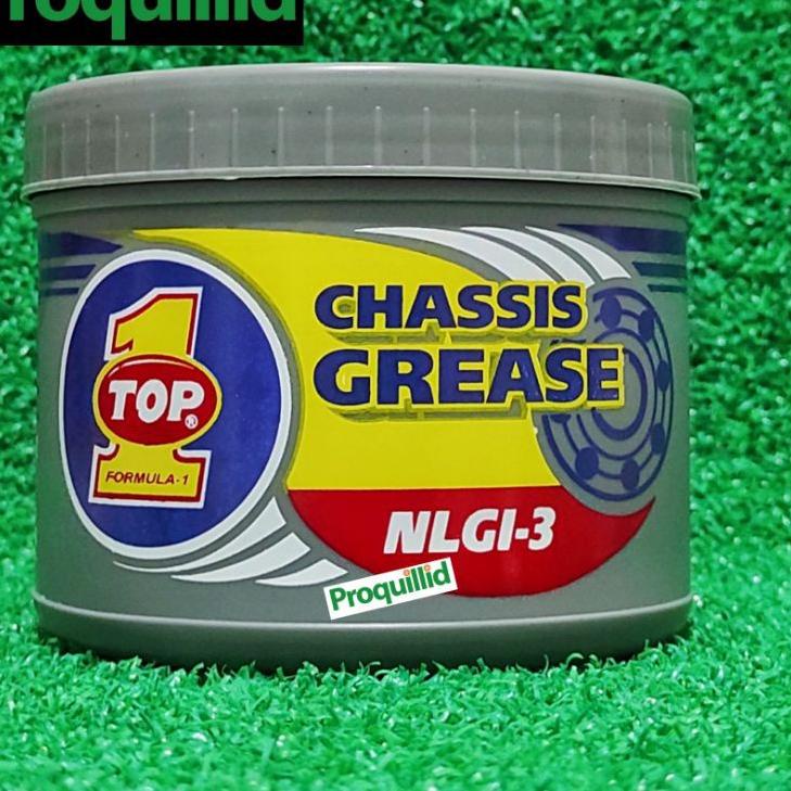 ♝ TOP 1 TOP1 TOP ONE CHASSIS GREASE 454 G 0.45 KG MINYAK GEMUK STEMPET PELUMAS NLGI-3 TOP1 TOP ONE T