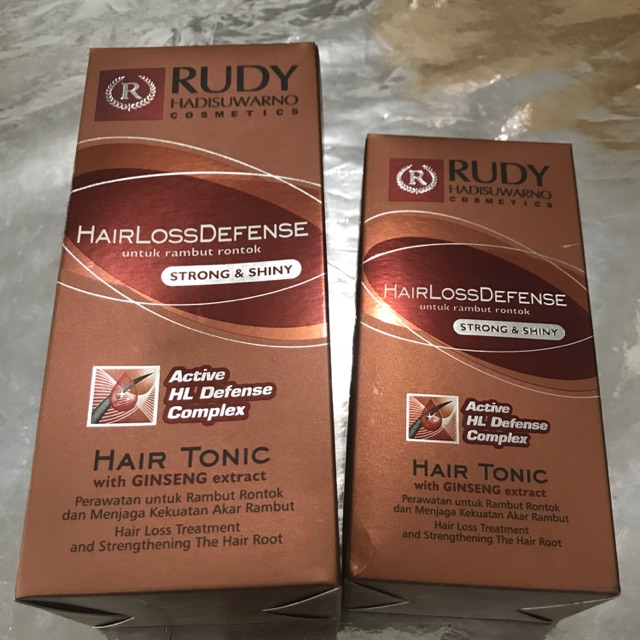 RUDY HADISUWARNO HAIR LOSS DEFENSE HAIR TONIC GINSENG @MJ