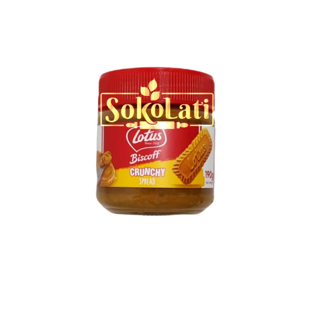 Lotus Biscoff Spread Crunchy 190gr