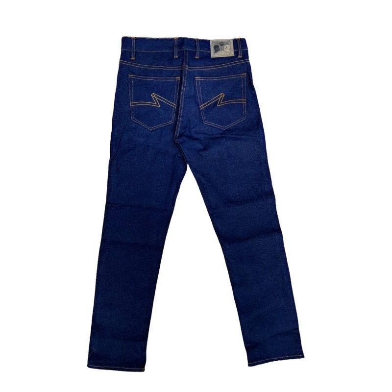 Transworld Celana Denim Selvedge Blue 15 Oz Kaku Accent