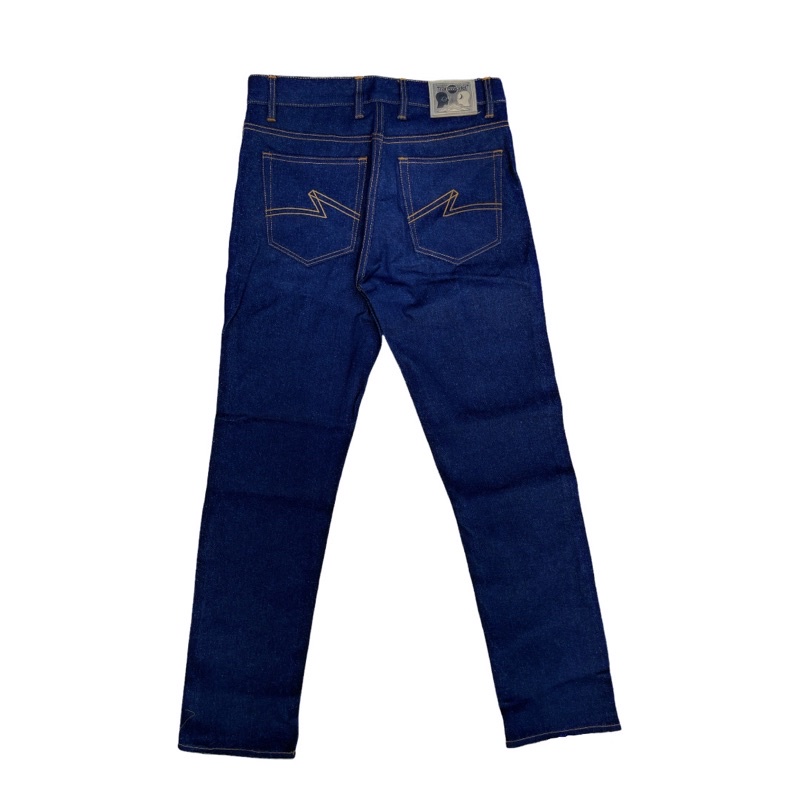 Transworld Celana Denim Selvedge Blue 15 Oz Kaku Accent