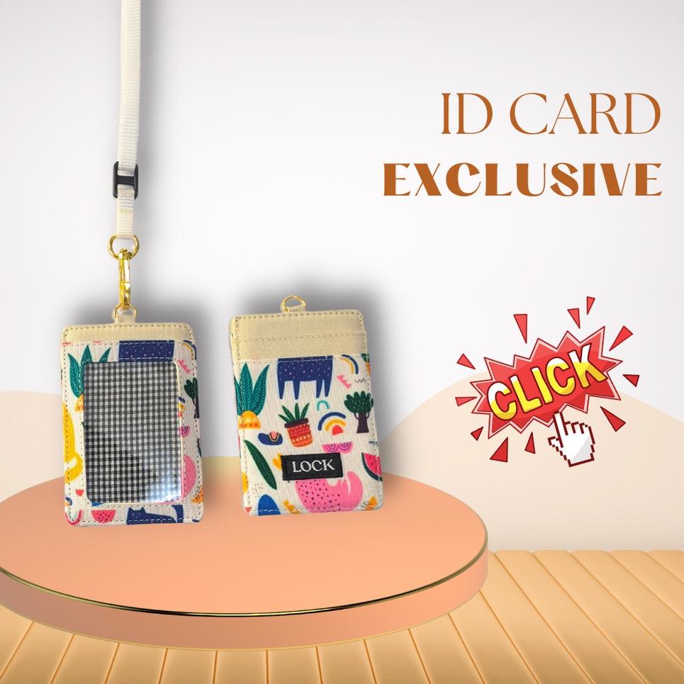 

Harga Bersahabat.. Gantungan ID Card Kantor Kasual Kalung Name Tag Holder Lanyard Anti Air Pria Wanita LS1