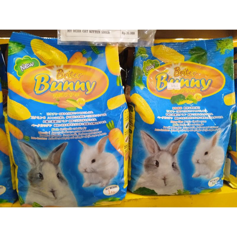 Britter Bunny makanan Klinci Kemasan 1kg