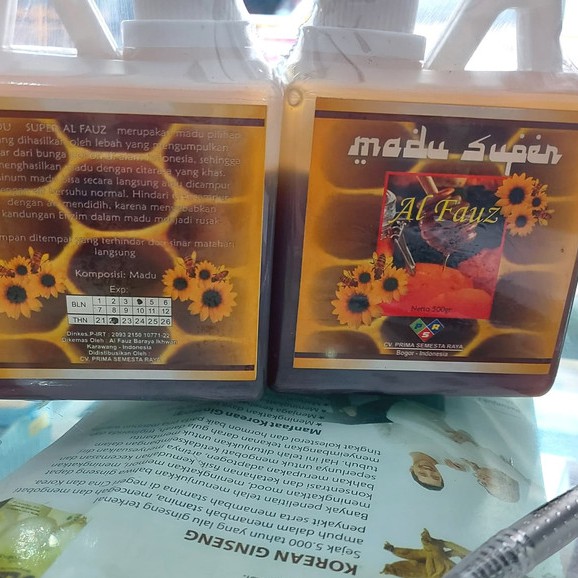 

madu hutan super al fauz madu manis super dari prima herbal 500gr asli original