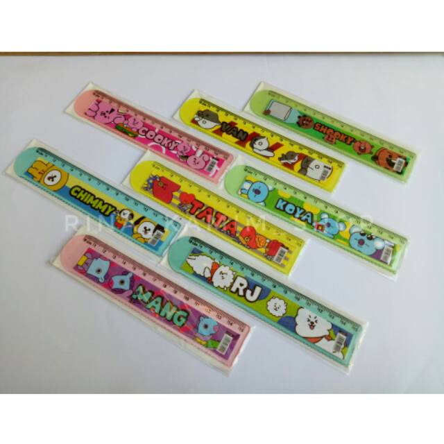 

Penggaris 15cm BT21