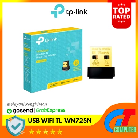 TP-Link Wireless USB Wifi TPlink TL-WN725N - 150Mbps Nano Receiver