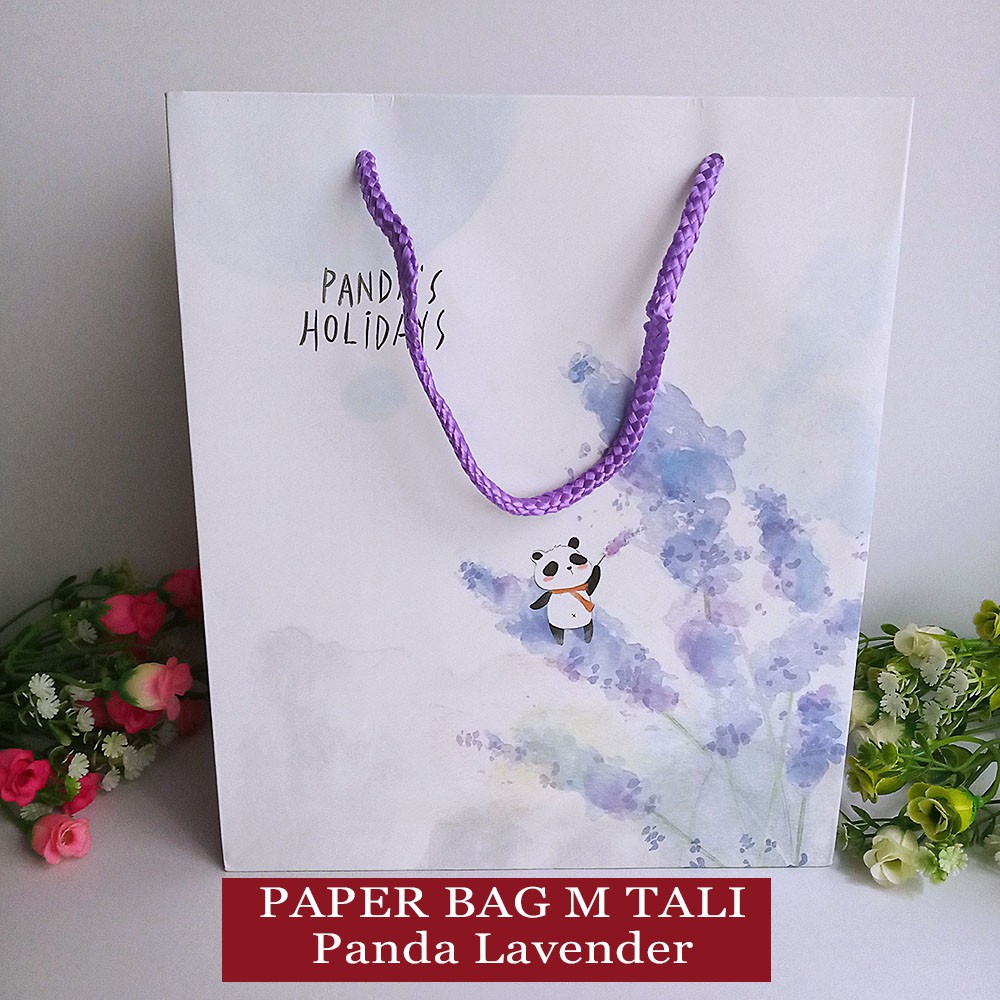 

Paper Bag Tali Motif / Tas Kertas Kado Serbaguna Ukuran M - GARDEN 2