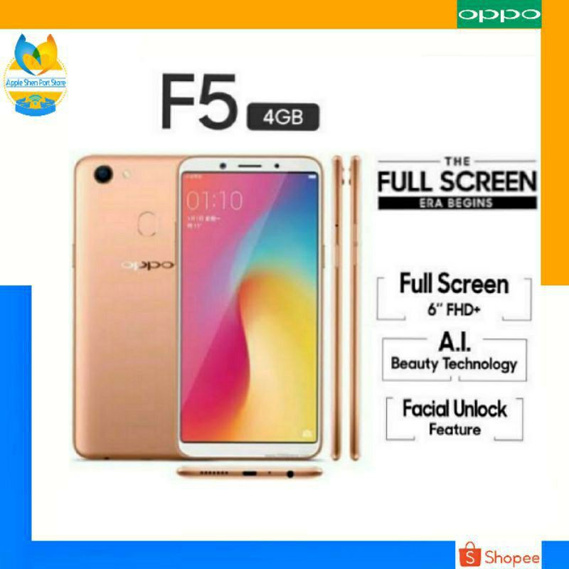oppo f5 ram4/32gb second