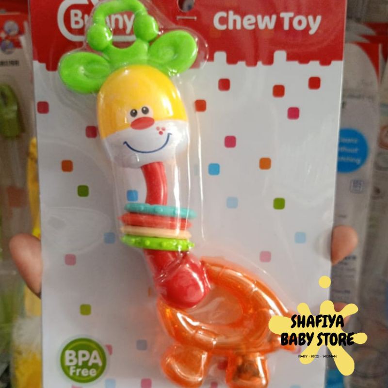 Lusty Bunny Teether Chew Toy