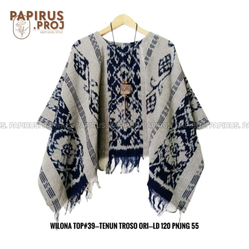 Wilona Top/ Tenun Troso Ori LD 120 PJ 55