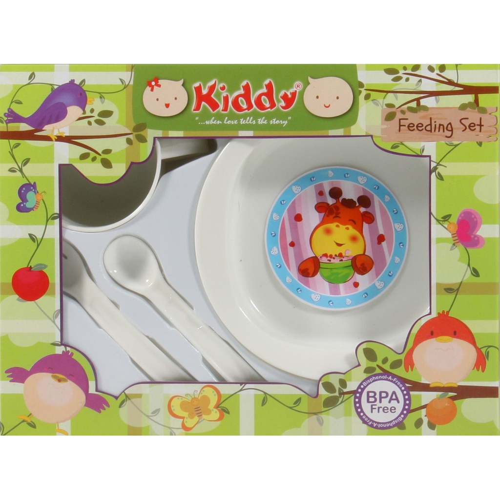 Kiddy Feeding Set / Tempat Makan Bayi Kecil  - 86003