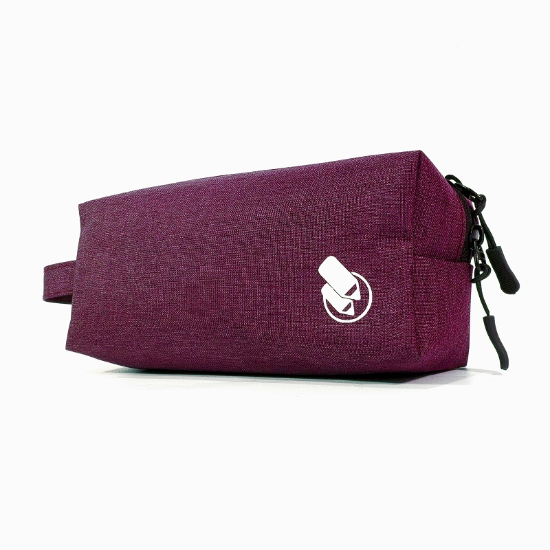 

I Quit Kotak Pensil Jumbo Multifungsi / Pencil Case Anak Cowok & Cewek | Denim Maroon