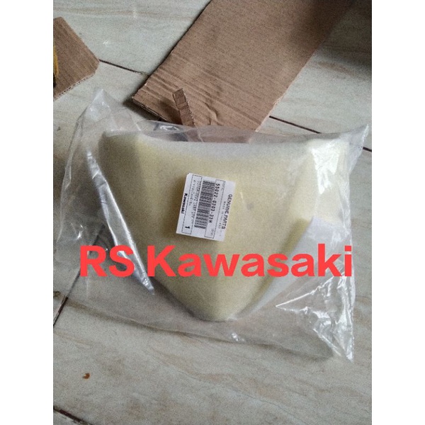 mahkota atau batok lampu atas ksr 110 kuning original