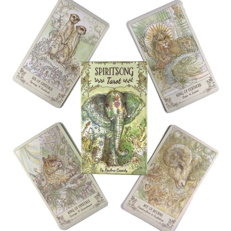 SpiritSongs Tarot 12x7cm include Guide paper