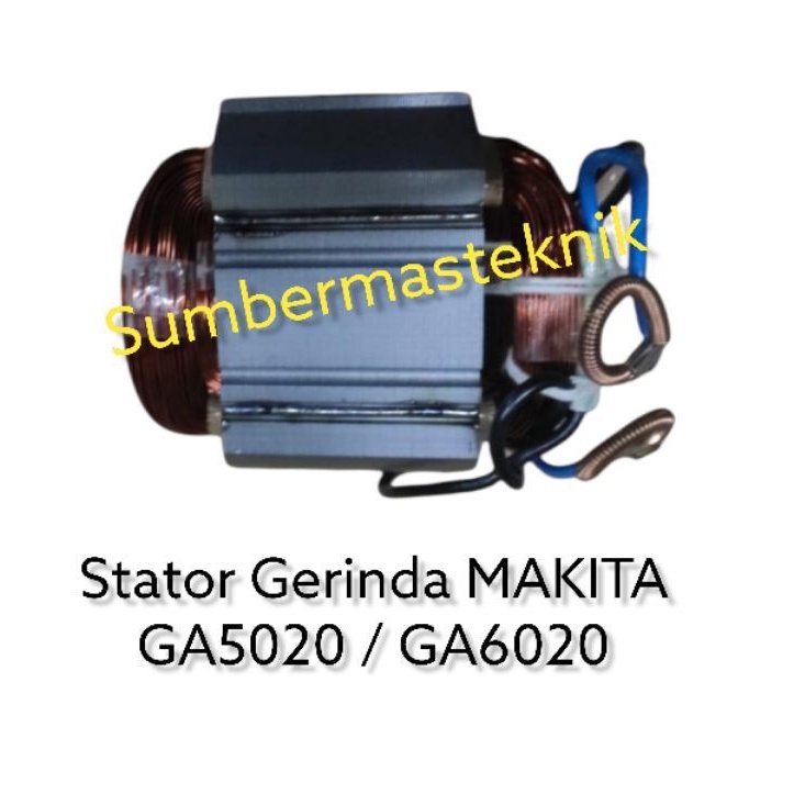 STATOR MAKITA GA5020 BANTAL RUMAH ANGKER MAKITA GERINDA 5" GA 5020 BULL