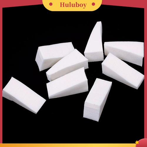 Huluboy Huluboy♡ 8pcs Spons Untuk Kutek Gel UV Akrilik Manicure DIY