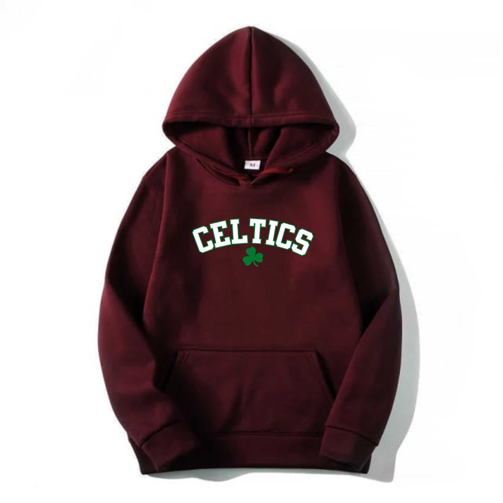 Celtics Jumper Hoodie II Celtics Sweater Hoodie II Sweter Oblong Topi SIZE M - XL ( Pria &amp; Wanita / Anak &amp; Dewasa )