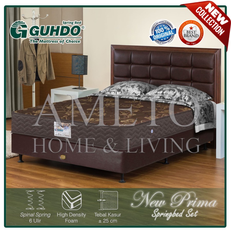 Guhdo Springbed New Prima 180x200 Atlantic HB Metropolis Full Set