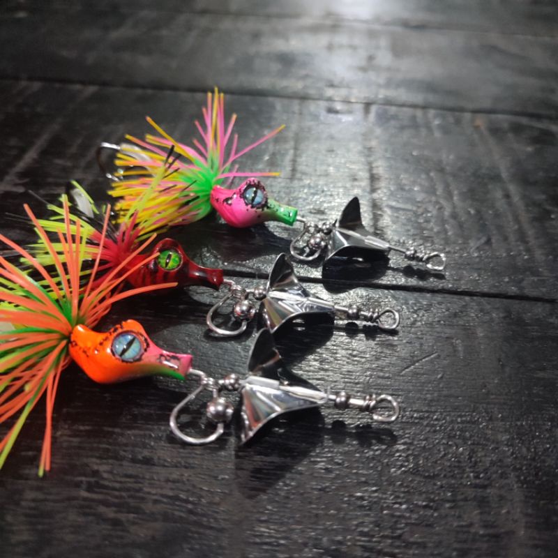 SLASH BAIT LONCENG  SUPER MINI JAKUN KAMVRET LURE I Umpan casting ikan gabus dan toman