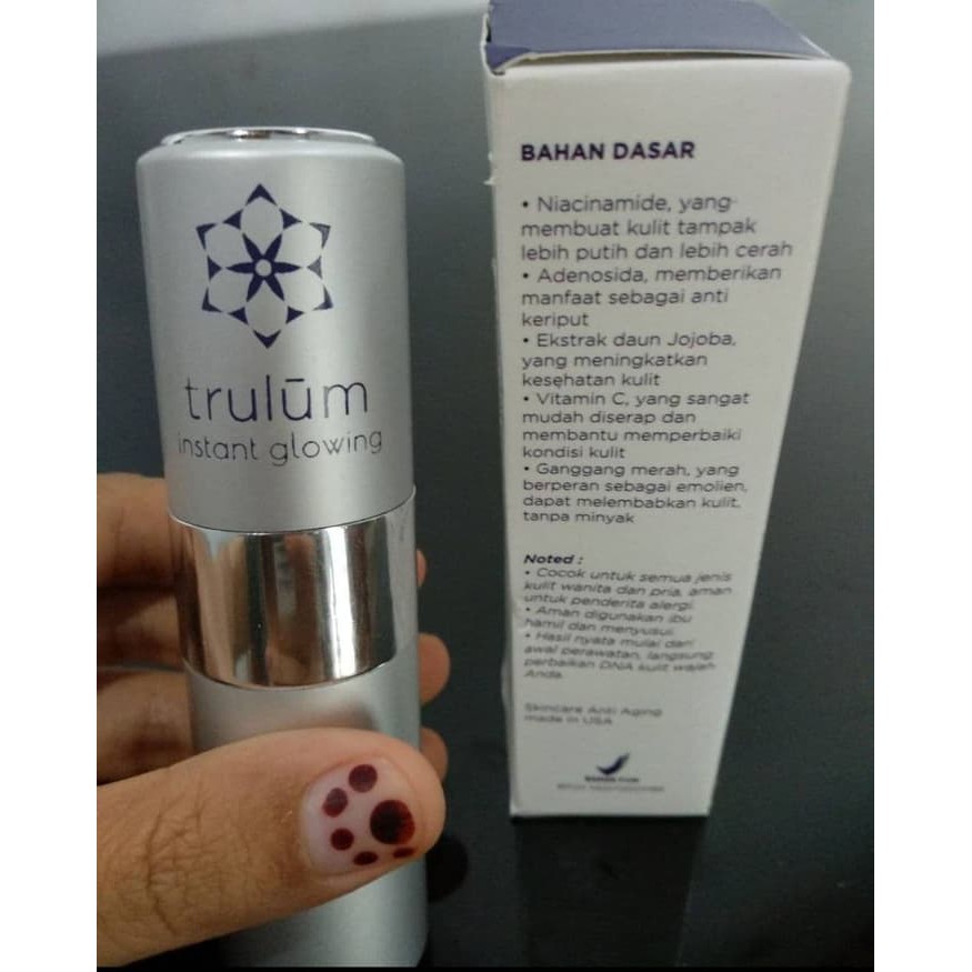 Perawatan Kulit Wajah Praktis Anti Kulit Kering Kusam Trulum 15 ml