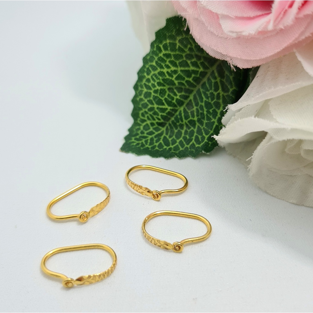 Anting Ular Emas Muda Setengah Gram