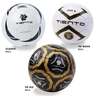 Tiento Bola Sepak Soccer Football To Go Ball Size 5 Include Pentil