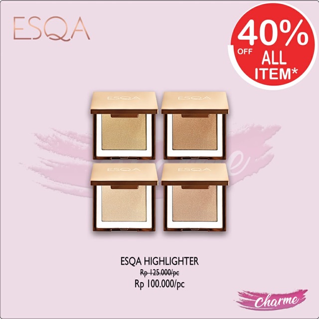 (READY &amp; ORI!) ESQA Highlighter Budapest/ Mykonos/ Barcelona/ Phuket