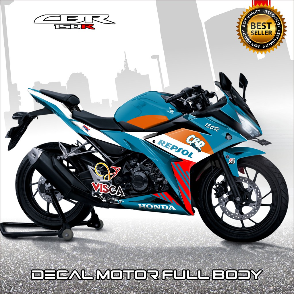 Decal Cbr 150r Facelift Full Body Decal Cbr 150r Full Body Stiker Cbr150r Full Body Livery Nsr