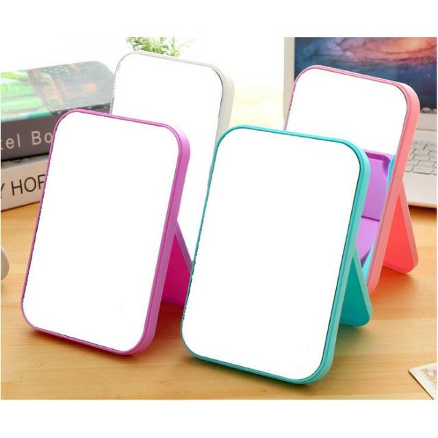 Cermin Lipat Persegi/Kaca Rias Portable