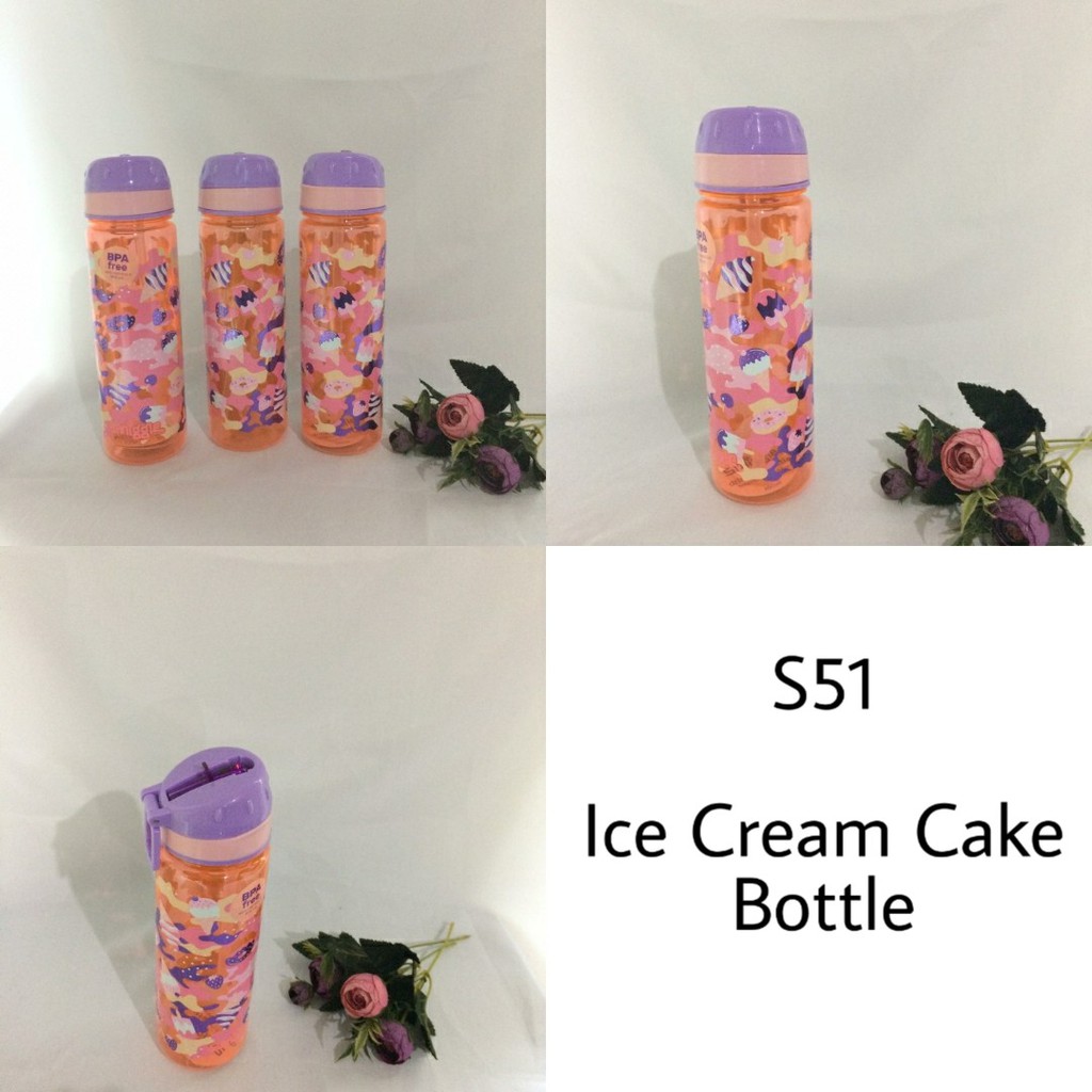 SMIGGLE ORIGINAL WATER BOTTLE BOTOL MINUM SMIGGLE ORIGINAL – ICE CREAM CAKE