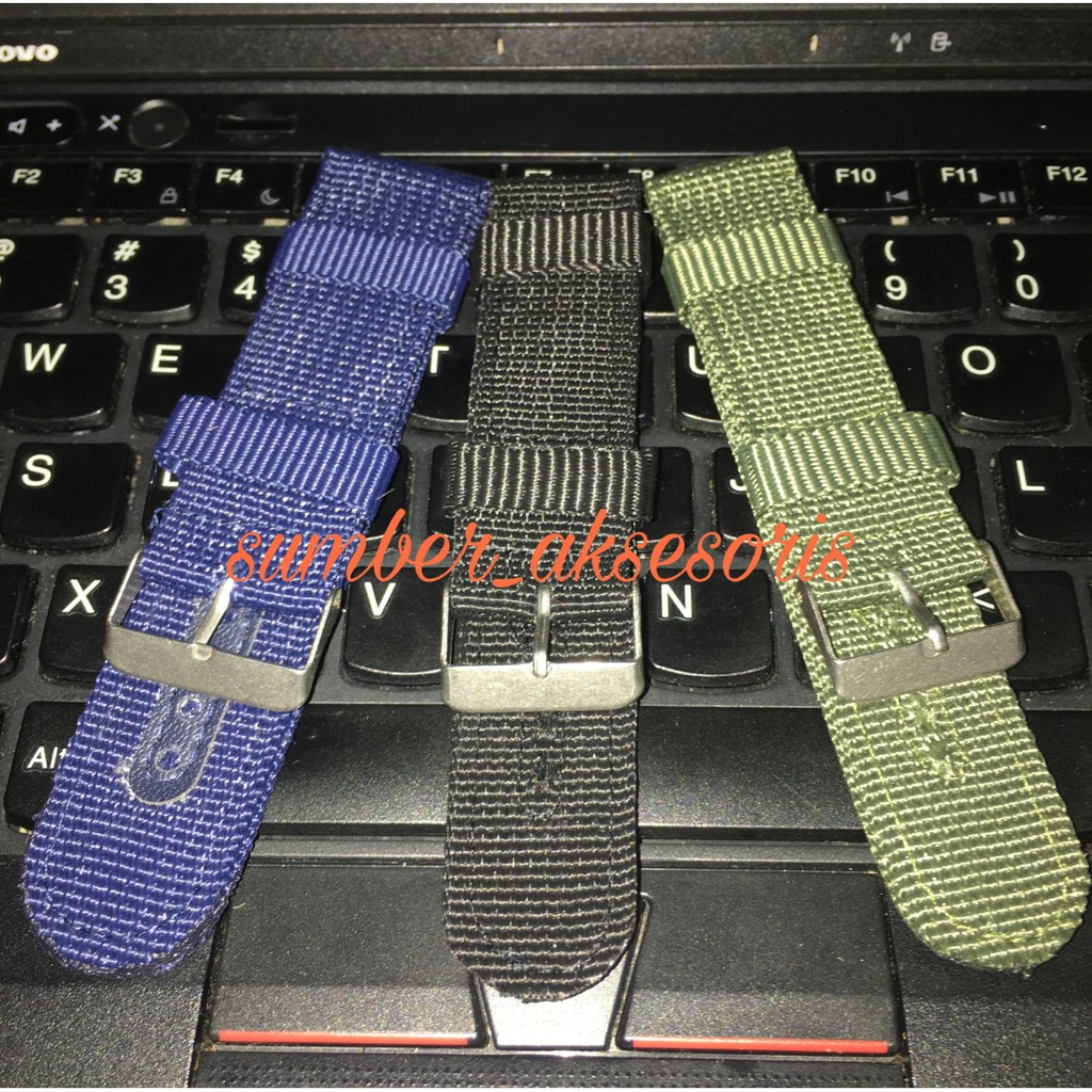Tali Kanvas Tali Jam Canvas Nylon Strap Jam Kanvas Swiss Army ✨TERMURAH BERKUALITAS✨