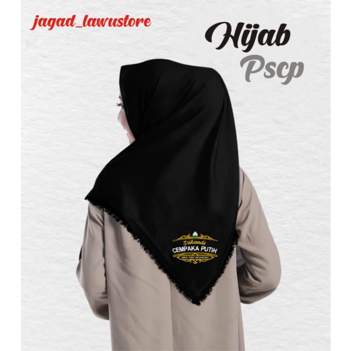 KERUDUNG PSCP/JILBAB SRIKANDI PSCP CEMPAKA PUTIH TERLARIS ..