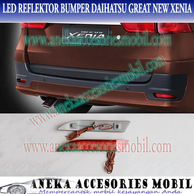 STAR LED/LAMPU REFLEKTOR BUMPER BELAKANG MOBIL DAIHATSU GREAT NEW XENIA #9