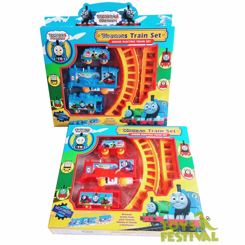 Mainan Kereta 3 Gerbong Train Play Set