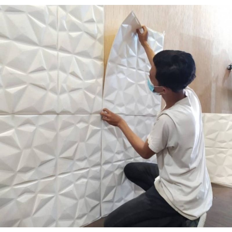 Wall Foam panel || WALLPAPERSTICKERSTOREJAMBI