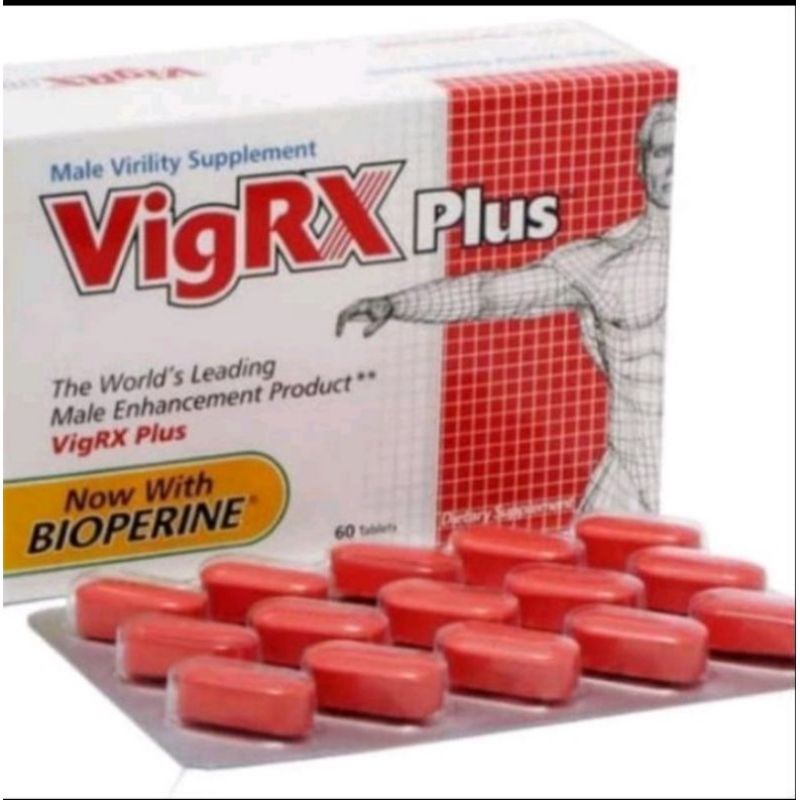 100% ASLI Vigrx Plus Asli Obat Pmbesar Alat Vital Herbal