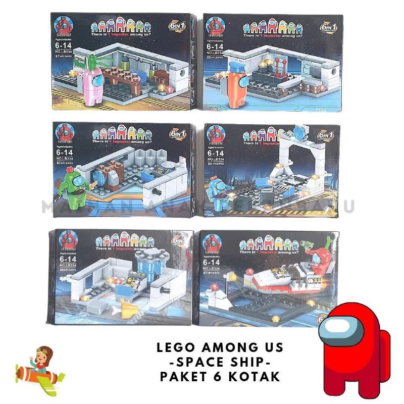 Mainan Edukasi Lego Among Us 1 Set/Block Among Us/Mainan Among Us