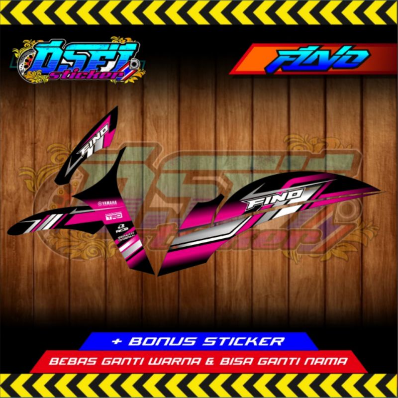 STRIPING STICKER YAMAHA FINO FI GRANDE
