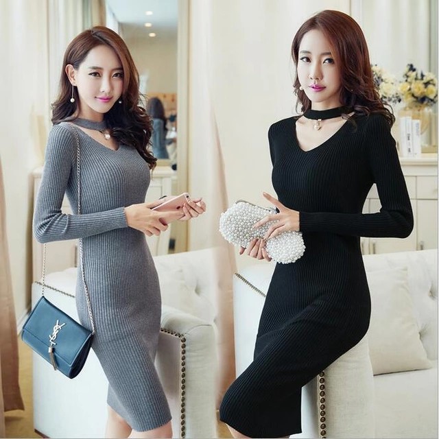 [dress viva mutiara RO] Dress Wanita Rajut Varian warna