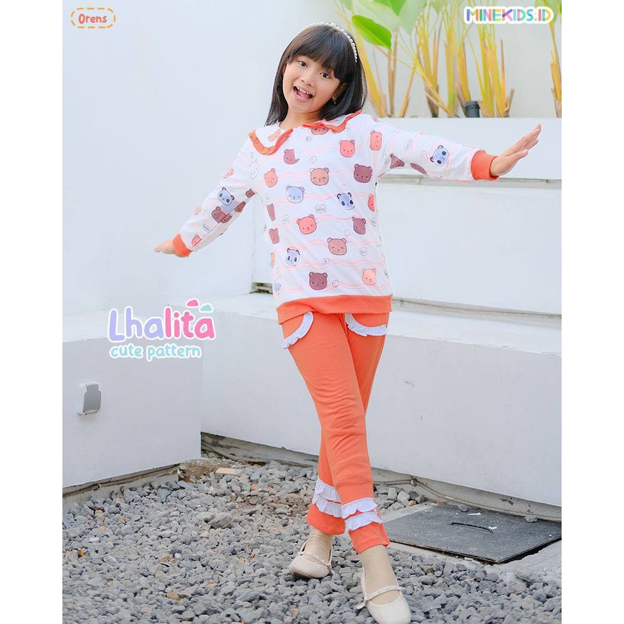 Setelan legging  anak Lhalita Set by Minekids