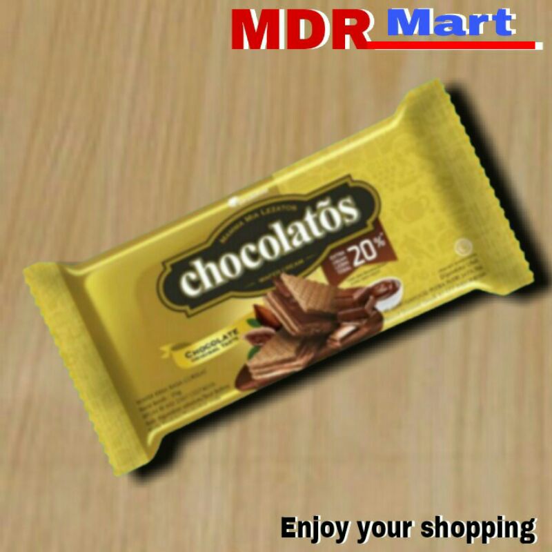 

ECER Chocolatos Wafer Coklat Mini 22gr/pcs