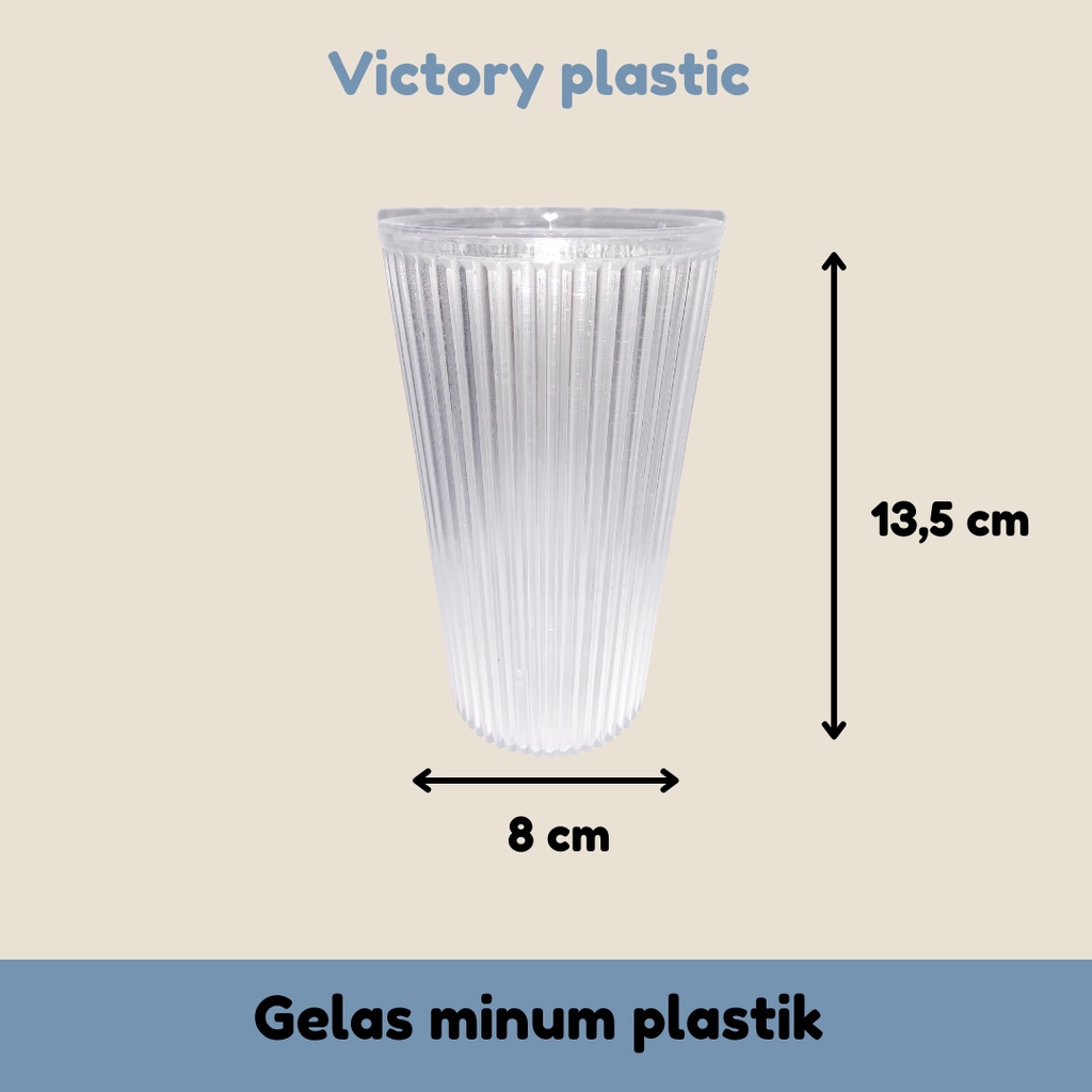 Gelas plastik murah / gelas minum plastik / gelas mug plastik / gelas minum bening / gelas mug plast