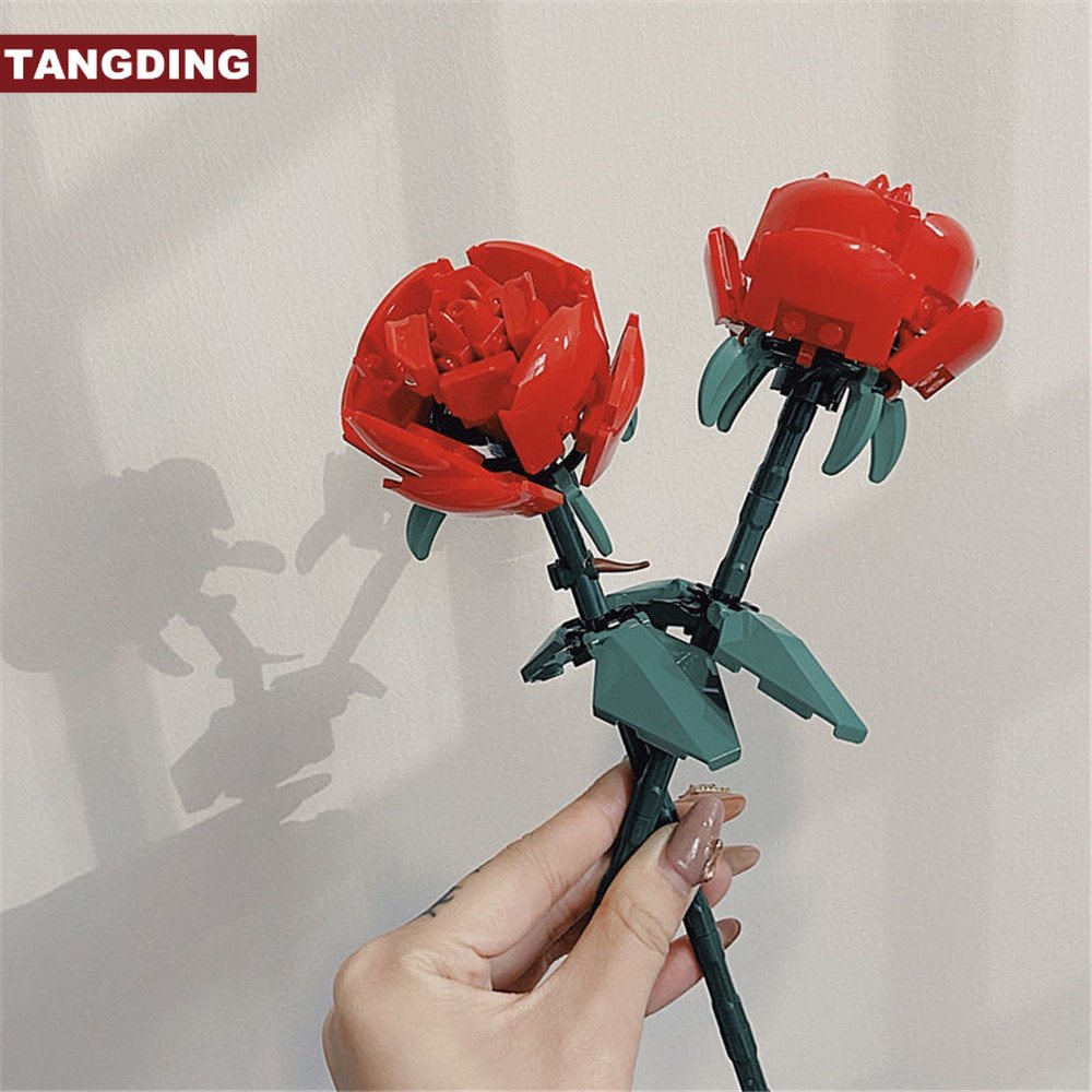 【COD Tangding】Buket Bunga Mawar Kecil DIY Untuk Hadiah Valentine