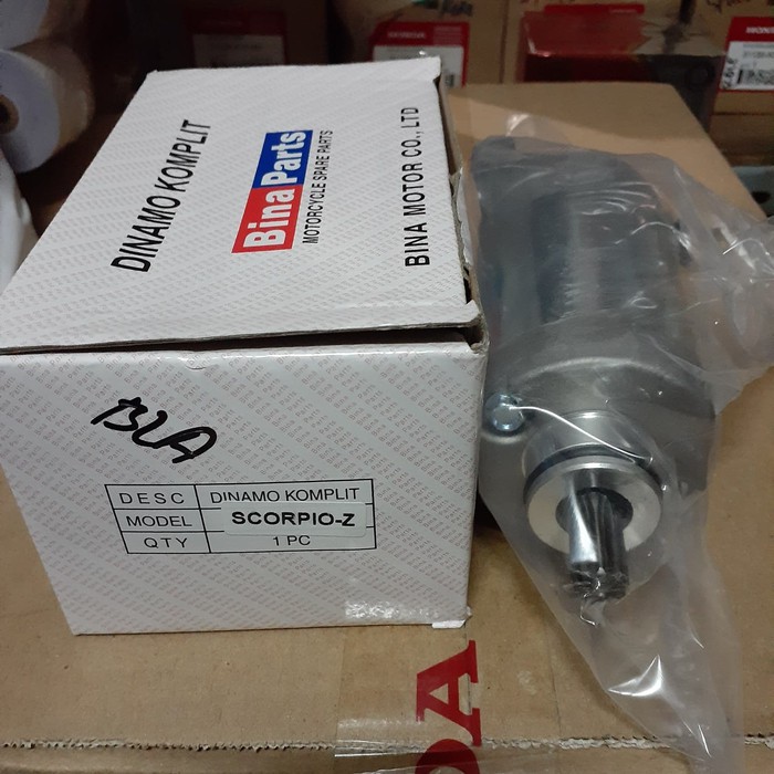 DINAMO STATER SCORPIO Z DYNAMO STARTER SCORPIO