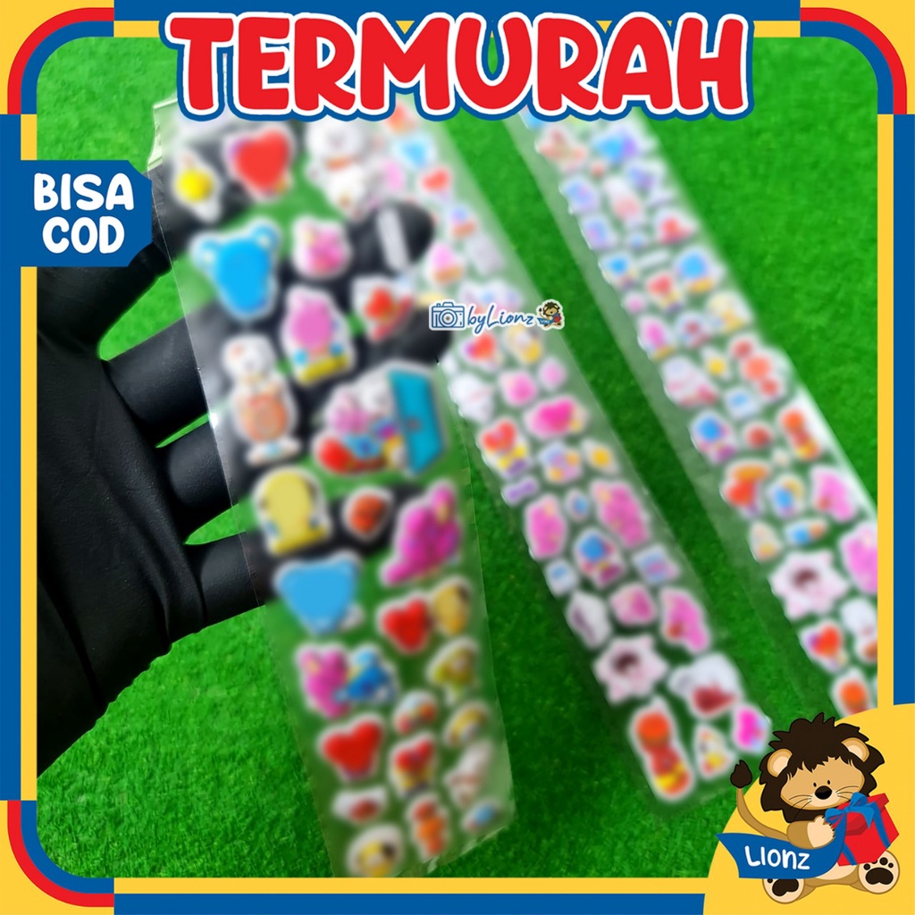 Stiker bt21 / stiker 3D bangtan 2021