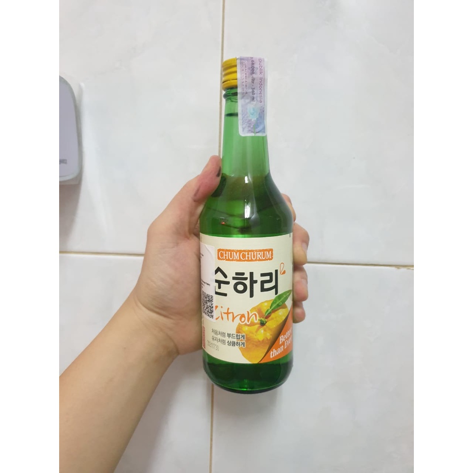 SOJU CHUM CHURUM / CHUMCHURUM CITRON 360 ML