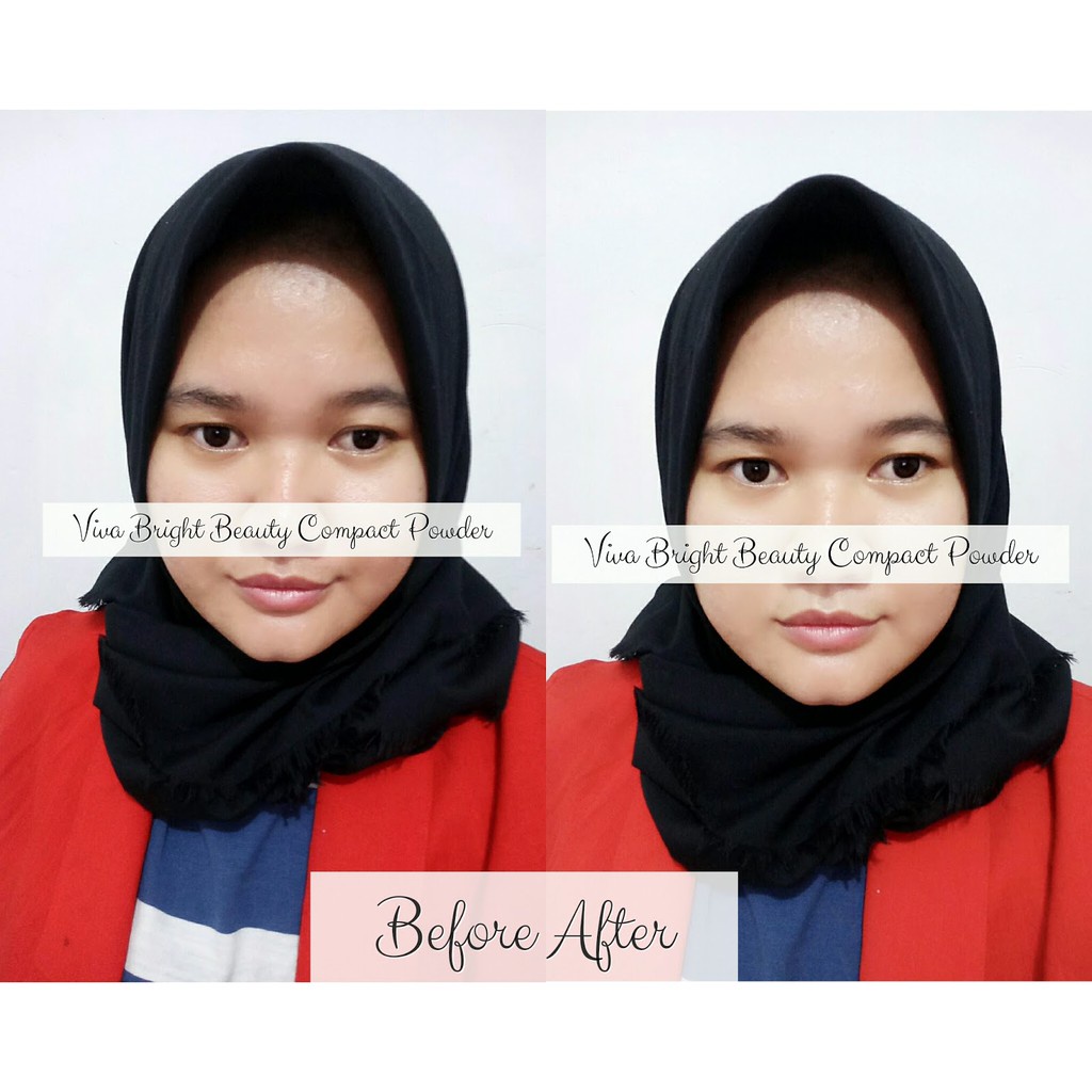 [BISA COD] Bedak Padat Viva Bright Beauty Compact Powder SPF 15 NATURASA