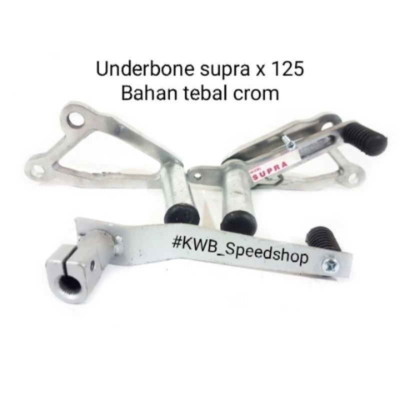 UNDERBOUND UNDERBONE SATRIA FU/FIZ R/SUPRA 110/RX KING/SMASH/JUPITER Z CROM CHROME